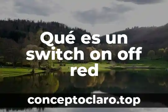 Switch no administrable que es 7 Qué es un switch on off red