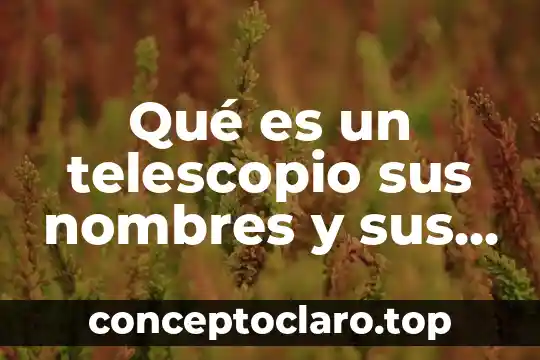 Que es judaismo que comen nombres de la comida 4 Qué es un telescopio sus nombres y sus funciones