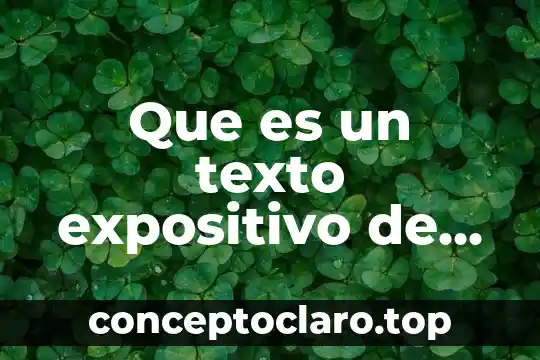 Que es un texto expositivo de comparacion y contraste