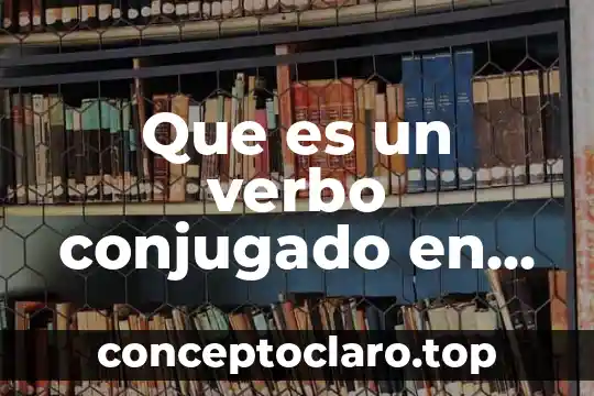 Que es ser latino en verbo pervetido 7 Que es un verbo conjugado en ingles