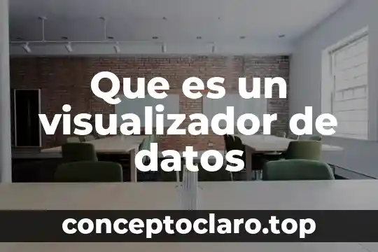Qué es lineamientos en los datos 4 Que es un visualizador de datos