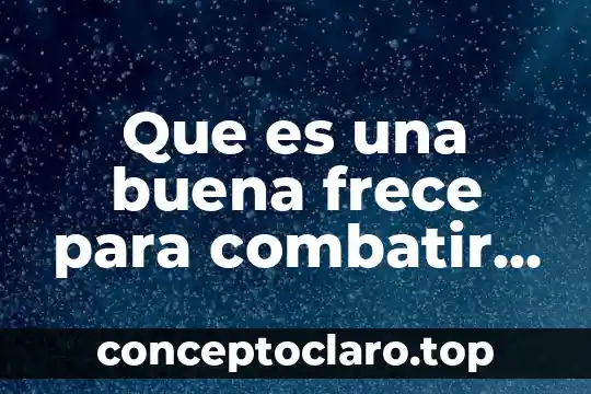 Que es bueno para combatir el diabetes 5 Que es una buena frece para combatir la discriminacion