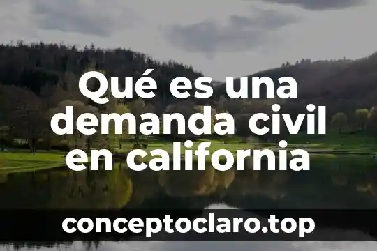 Que es impi puede registrar nombre de asociacion civil 6 Qué es una demanda civil en california