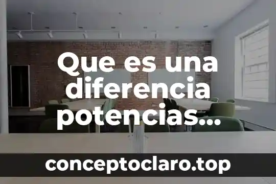 Que es un informe de un experimento cientifico 5 Que es una diferencia potencias matematicas