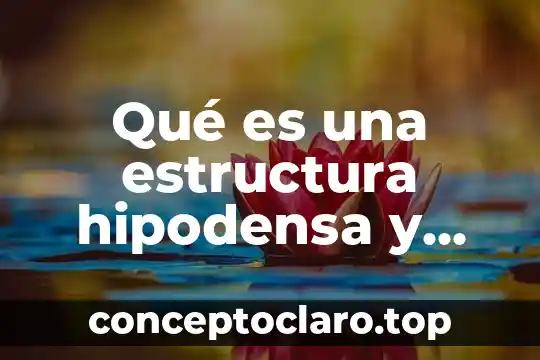 Que es maltrato animal introduccion 5 Qué es una estructura hipodensa y una hiperdensa