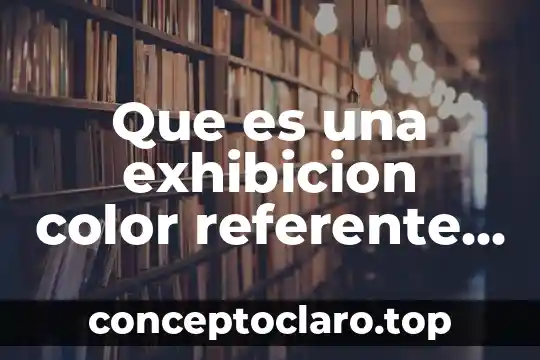 Qué es un distribuidor de marca 6 Que es una exhibicion color referente de marca