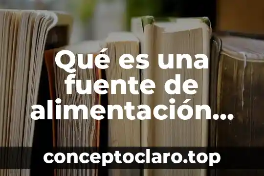 Que es color de fuente en word que es 5 Qué es una fuente de alimentación en cd