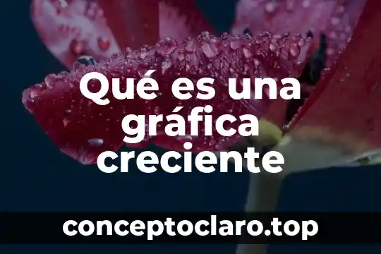Que es una grafica hidroalcoholica 8 Qué es una gráfica creciente
