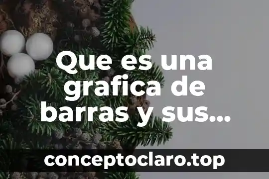 Que es una grafica de barras y sus caracteristicas
