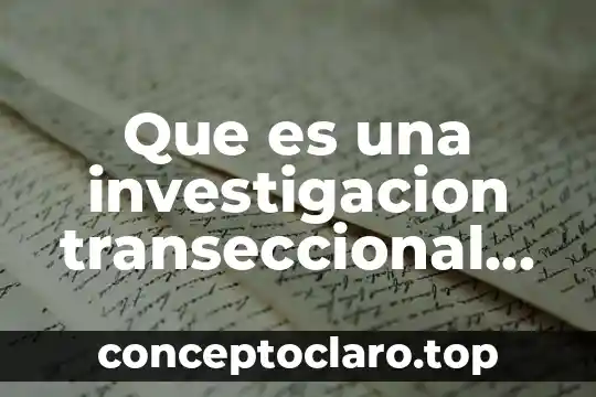 Teoria descriptiva que es 8 Que es una investigacion transeccional descriptiva