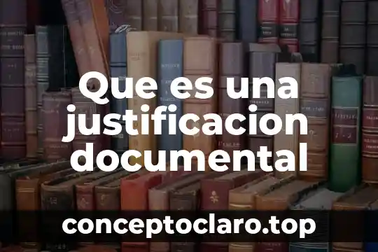 Qué es un guion de revisión documental 3 Que es una justificacion documental