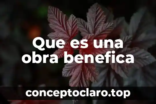 Que es pecado de palabra obra y omision 3 Que es una obra benefica