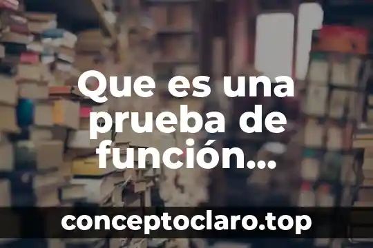 Que es una prueba de función tiroidea