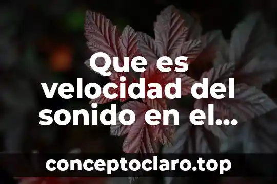 Captacion de agua que es 5 Que es velocidad del sonido en el agua