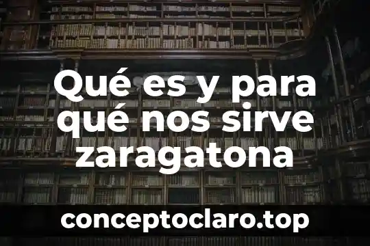 Qué es y para qué nos sirve zaragatona