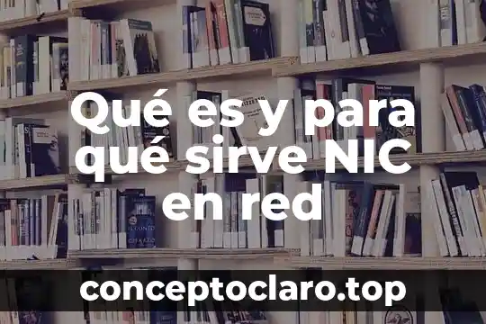 Que es un informe de un experimento cientifico 3 Qué es y para qué sirve NIC en red