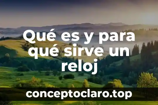 Qué es un reloj con movimiento japonés 7 Qué es y para qué sirve un reloj