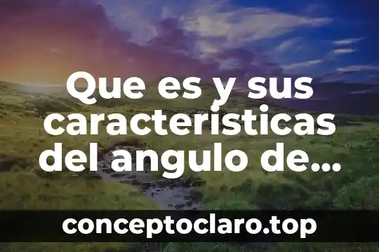 Ebsco que es y caracteristicas 3 Que es y sus caracteristicas del angulo de friccion