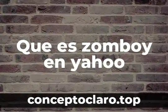 Que es ser intuitivo yahoo 6 Que es zomboy en yahoo