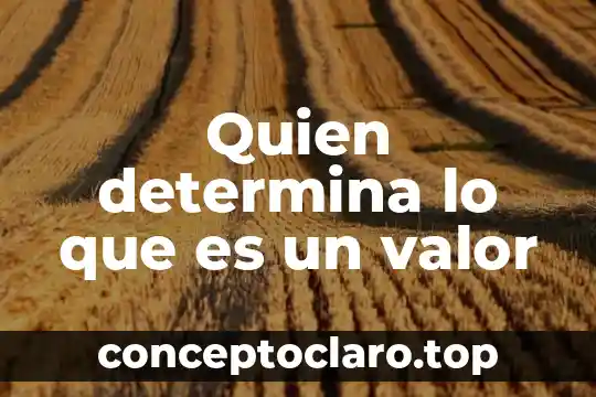 Qué es lo que determina la energía interna 4 Quien determina lo que es un valor