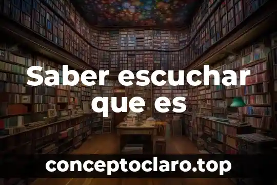 Como saber que es una señal del universo 5 Saber escuchar que es