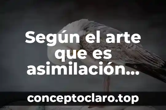Que es el consumismo segun autores 5 Seg煤n el arte que es asimilaci贸n est茅tica