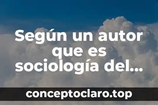 Que es un sistema de gestion de calidad autor 6 Seg煤n un autor que es sociolog铆a del deporte
