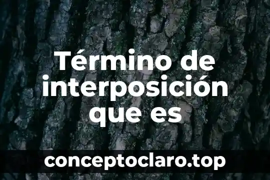 Qué es un recién nacido término 8 Término de interposición que es