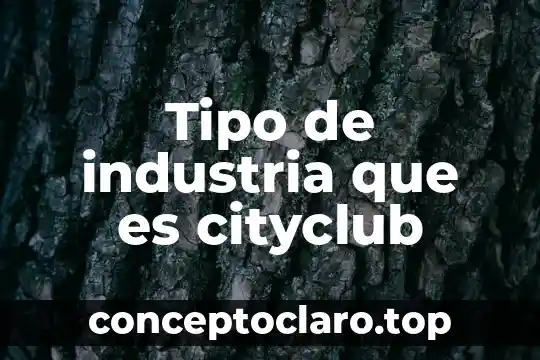 Que es la editorial en un tipo de texto 8 Tipo de industria que es cityclub