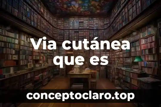 Que es el bulling nombre y autor 5 Via cutánea que es