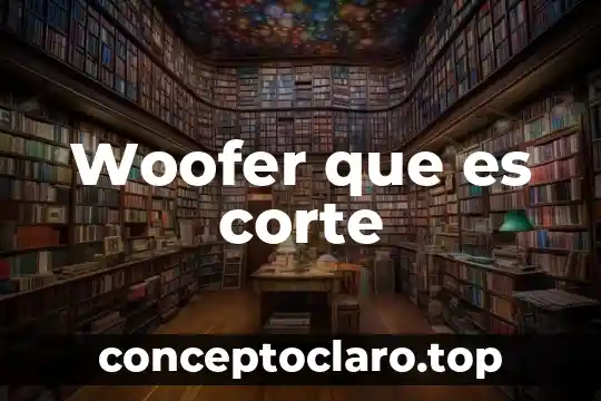 Disco de corte color cobre para que es 5 Woofer que es corte